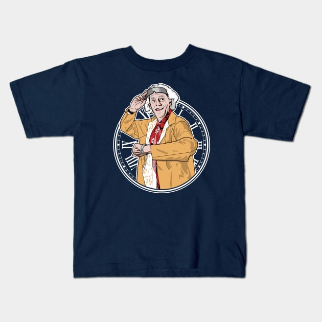 Great Scott!! Kids T-Shirt by ellocoart